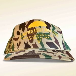 Sicily Drop Zone Camo Rope Hat